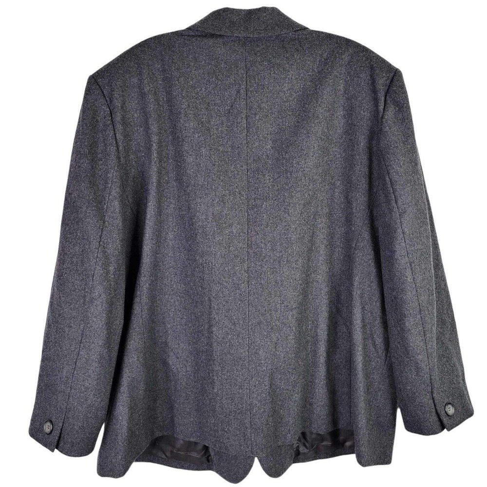 Pendleton Charcoal Wool Suit Jacket - image 3